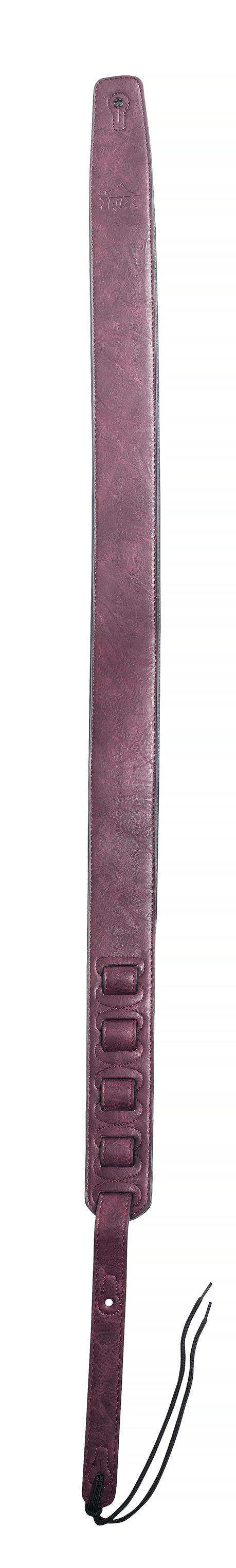 XTR | LS237 | Garment Leather Guitar Strap | Burgundy XTR | LS237 | Garment Leather Guitar Strap | Burgundy